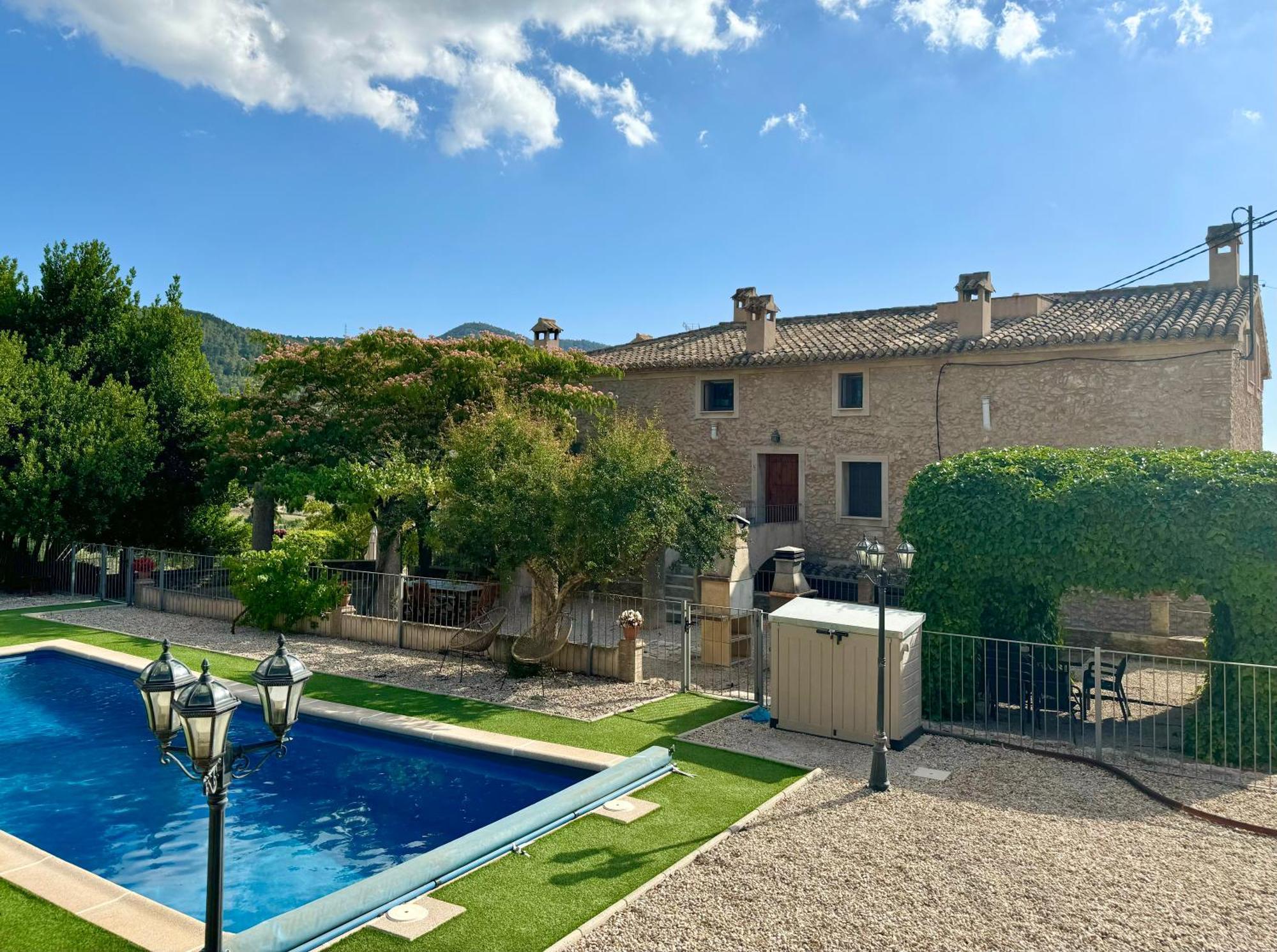 Apartamentos Rurales La Alqueria Del Pilar Bañeres Dış mekan fotoğraf